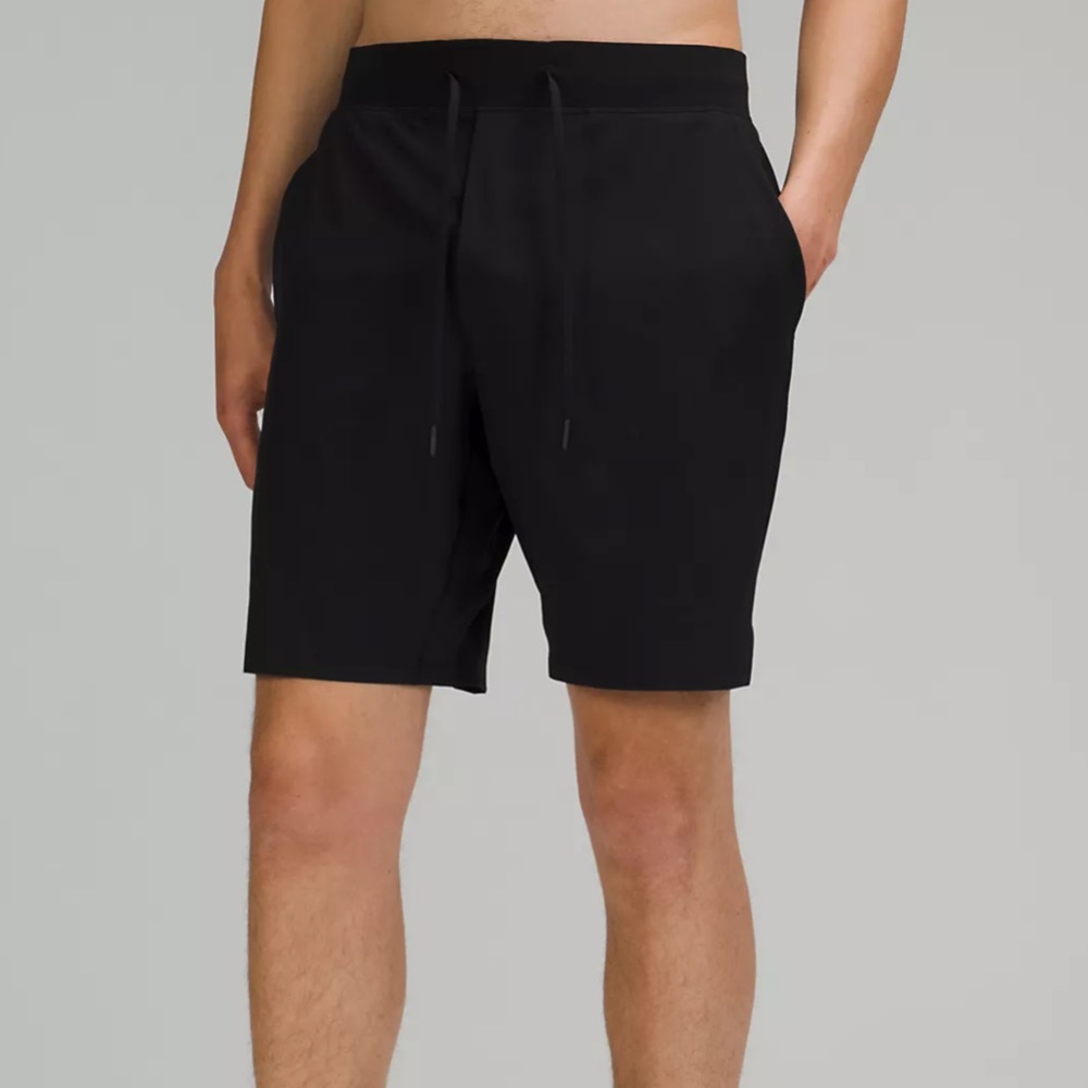 BLACK MENS LULU SHORTS